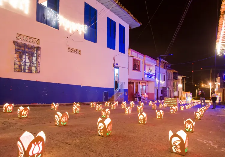 Festival de velas y Faroles en Quimbaya - Quindío
